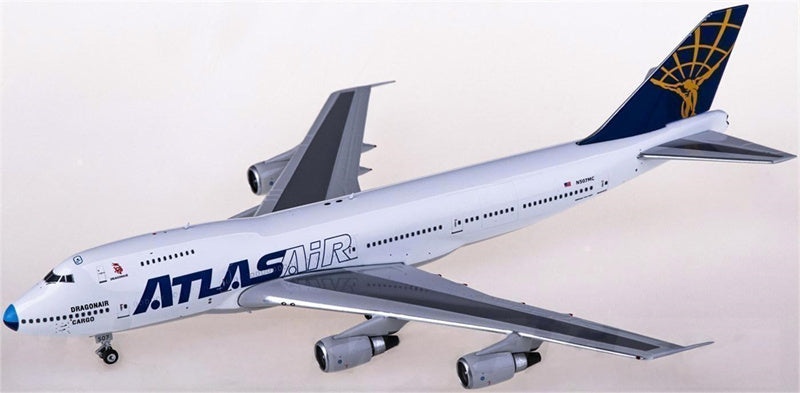 Phoenix Atlas Air Boeing 747-200 N507MC 1:400 Diecast Model view 1