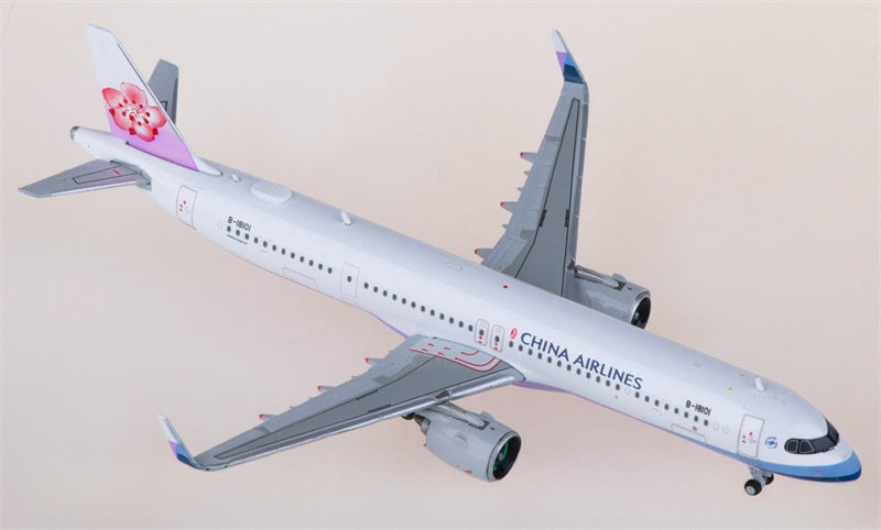 JC Wings China Airlines Airbus A321neo B-18101 1:400 Diecast Model view 2