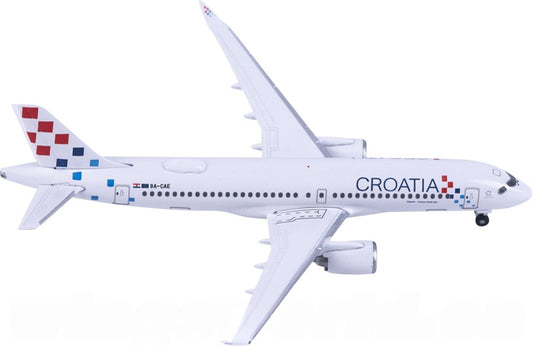 Herpa 1:500 Croatia Airlines Airbus A220-300 9A-CAE  Diecast Model