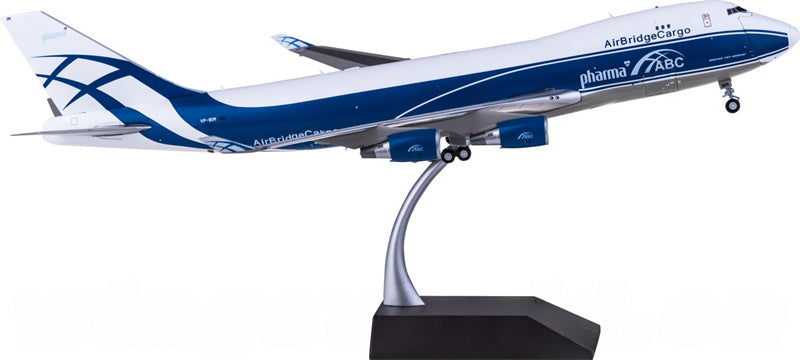 Geminijets AirBridgeCargo Boeing 747-400ERF VP-BIM 1:200 Diecast Model view 2