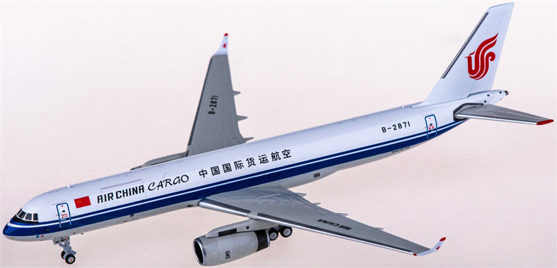 NG Models Air China Cargo for Tupolev TU-204-120SE B-2871 1:400 Airplane Pre-built  Airliner Model Display