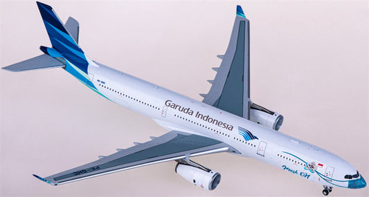 NG Models Garuda Indonesia Airbus A330-300 PK-GHC 1:400 Diecast Model view 1