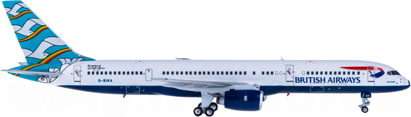 NG Models British Airways Boeing 757-200 G-BIKA 1:400 Diecast Model view 2