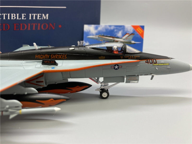 Witty F/A-18C HORNET US Navy VFA-94 Mighty Shrikes Limited Edition 1:72 Aircraft Pre-built Model