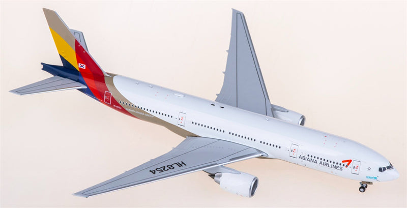 NG Models Asiana for Boeing 777-200ER HL8254 1:400 Airplane Pre-built  Airliner Model Display