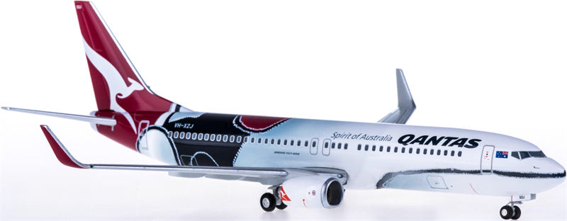 Herpa Qantas Boeing 737-800 VH-XZJ Mendoowoorrji 1:200 ABS Model view 4