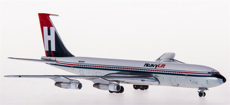 AeroClassics Heavylift Boeing 707-300F N2215Y 1:400 Diecast Model view 2