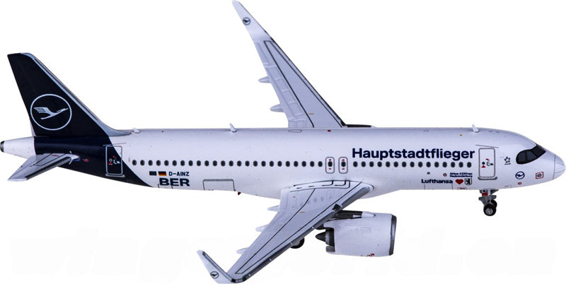 JC Wings Lufthansa Airbus A320neo D-AINZ 1:400 Diecast Model view 1