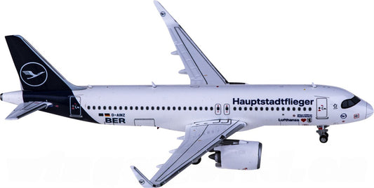 JC Wings Lufthansa Airbus A320neo D-AINZ 1:400 Diecast Model view 1