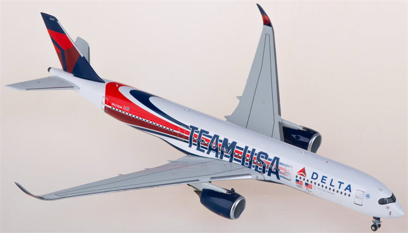 NG Models Delta Air Lines Airbus A350-900 N521DN 1:400 Aircraft Pre-built  Airliner Model Display