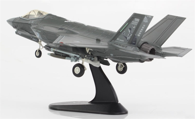 HOBBY MASTER F35A Lightning II F-014 322 Sqn. RNLAF 2023 KLU Netherlands 1:72 Aircraft Pre-built Model