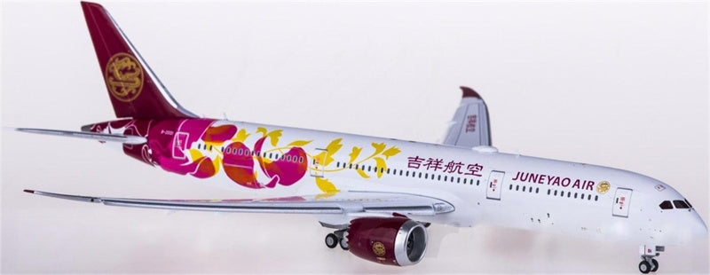 JC Wings Juneyao Airlines Boeing 787-9 B-20D1 Flaps Down 1:400 Diecast Model view 1