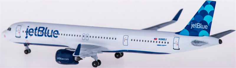 AeroClassics JetBlue Airbus A321neo N2002J 1:400 Diecast Model view 2