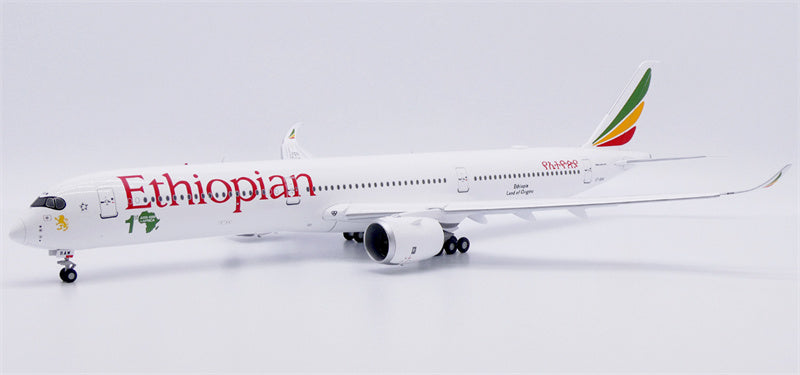 JC Wings Ethiopian Airlines Airbus A350-1000 ET-BAW Flaps Down 1:200 Aircraft Model
