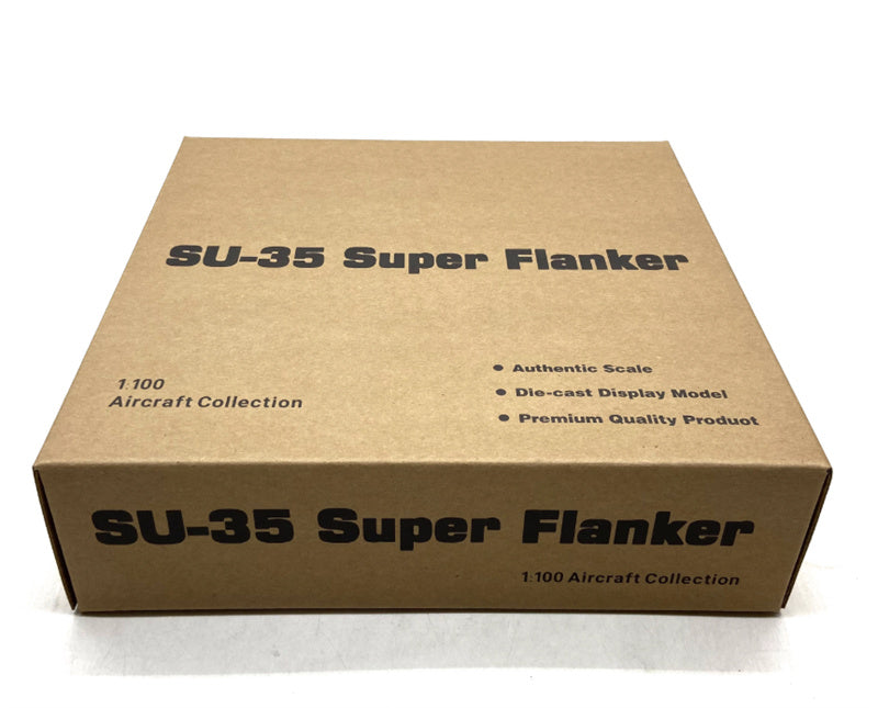 FLOZ Russian Warriors Performance Team Super Flanker SU-35 #55 Performance Aircraft 1:100 Aircraft Pre-built Model