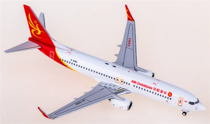 AeroPolaris Air Changan Boeing 737-800 B-5180 1:400 Diecast Model view 1