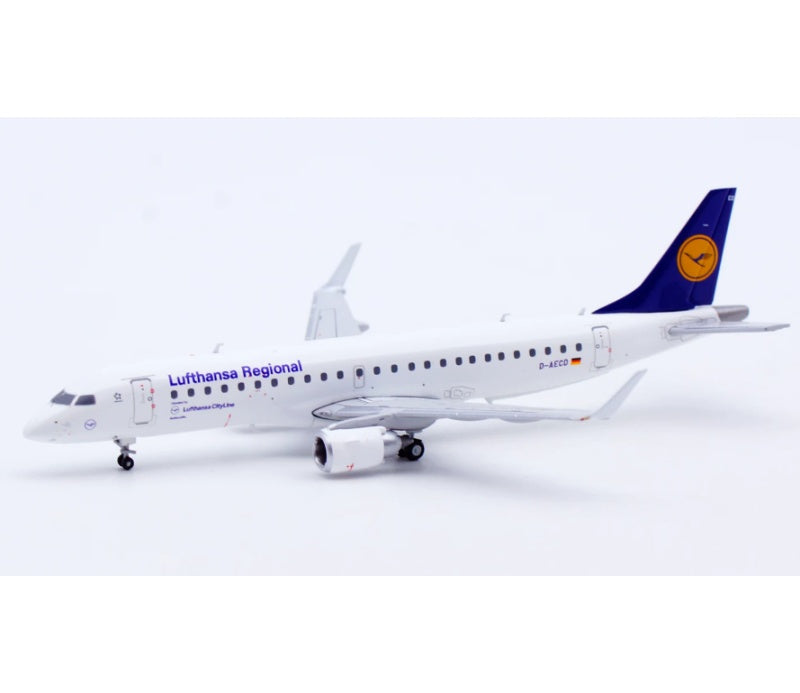 JC Wings 1:400 Lufthansa Regional ERJ-190LR D-AECD  DIECAST Model