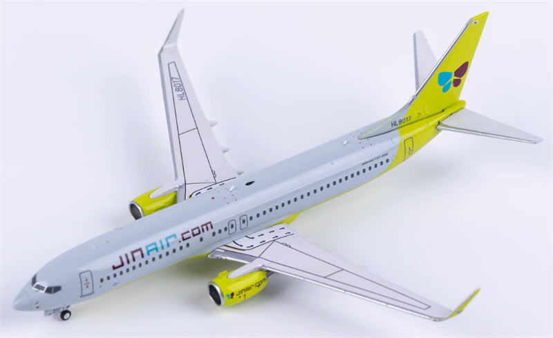 AeroPolaris 1:400 Jin Air B737-800 HL8017 DIECAST Model