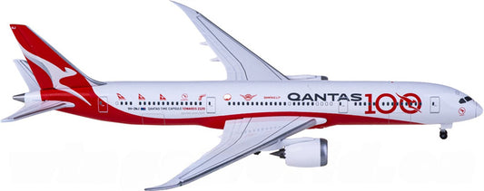 Herpa Qantas Boeing 787-9 Dreamliner VH-ZNJ 100 1:500 Diecast Model view 1