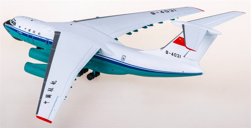 SQ Wings 1:200 China United Airlines Ilyushin Il-76 B-4031 Diecast Model view 4