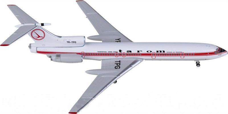 Phoenix Tarom Tupolev Tu-154B YR-TPG 1:400 Diecast Model view 1