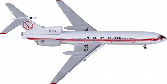 Phoenix Tarom Tupolev Tu-154B YR-TPG 1:400 Diecast Model view 1