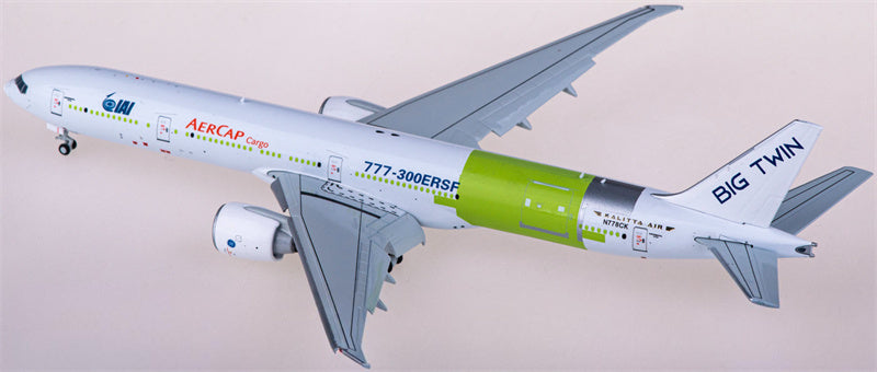 JC Wings Kalitta Air Boeing 777-300ER N778CK Flaps Down 1:400 Diecast Model view 2