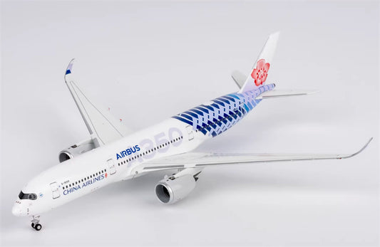 NG Models China Airlines Airbus A350-900 B-18918 regular version 1:400 Diecast Model view 1