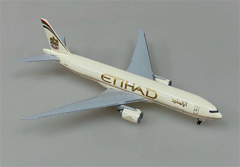 Dragon Etihad Airways Boeing 777-FFX A6-DDA Crystal Cargo 1:400 Aircraft Pre-built Model