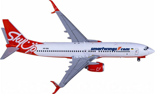 JC Wings SmartWings Boeing 737-800 UR-SQG 1:400 Diecast Model view 1
