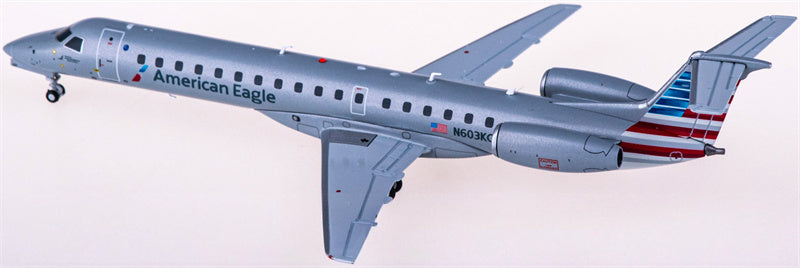 Geminijets American Eagle Airlines for Embraer ERJ-145LR N603KC 1:200 Airplane Pre-built  Airliner Model Display