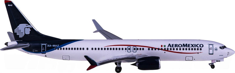 AeroClassics Aeromexico Boeing 737 MAX 9 XA-MAZ 1:400 Diecast Model view 2