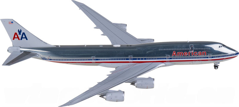 JC Wings American Airlines Boeing 747-8i N748AA 1:400 Diecast Model view 3