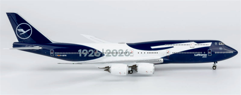 NG Models 1:400 Lufthansa B747-8i D-ABYN 100th Anniversary Standard Edition DIECAST Model