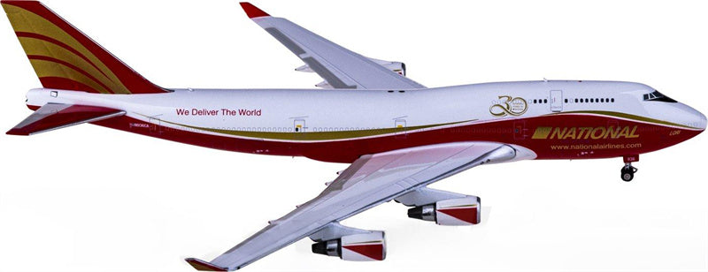 Phoenix National Airlines Boeing 747-400 N936CA 1:400 Diecast Model view 1