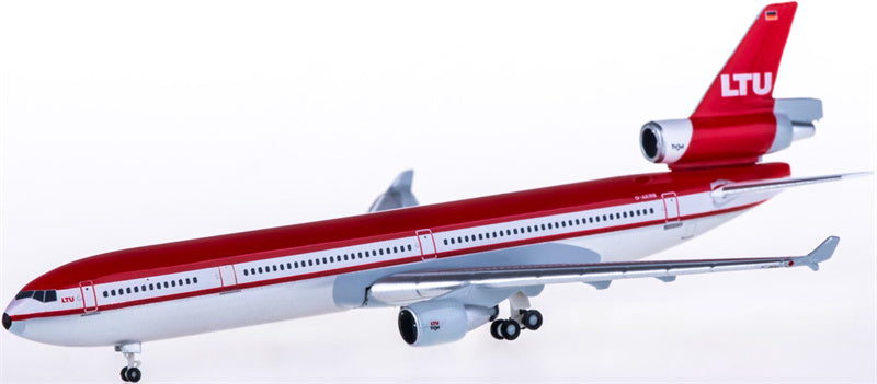 Herpa LTU for McDonnell Douglas MD-11 D-AERB 1:500 Aircraft Pre-built  Airliner Model Display