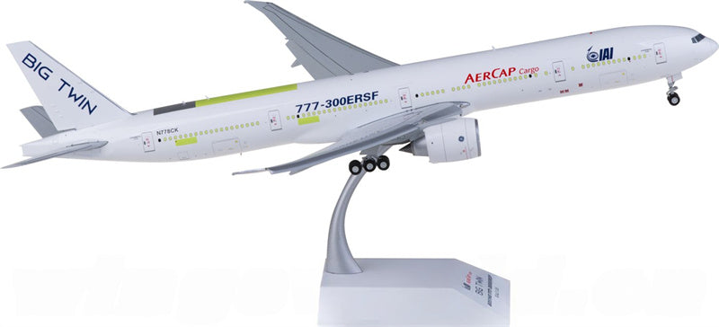 JC Wings Kalitta Air for Boeing 777-300ER N778CK Flaps Down 1:200 Airplane Pre-built  Airliner Model Display