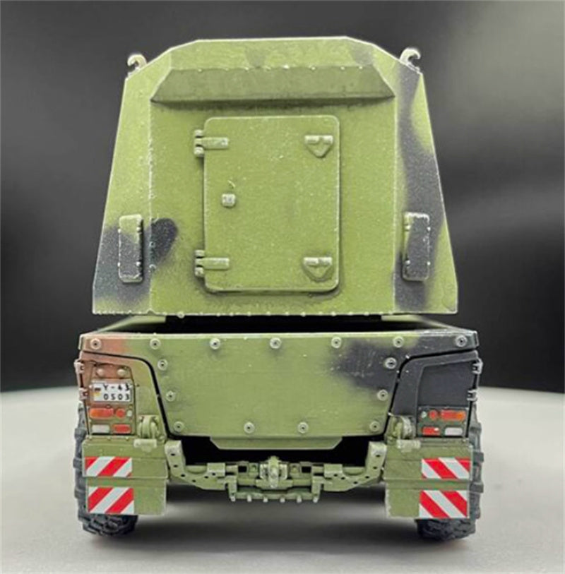 AM German Boxer armored vehicle RCH155mm howitzer GTK 1:72 Tank Pre-built Model
