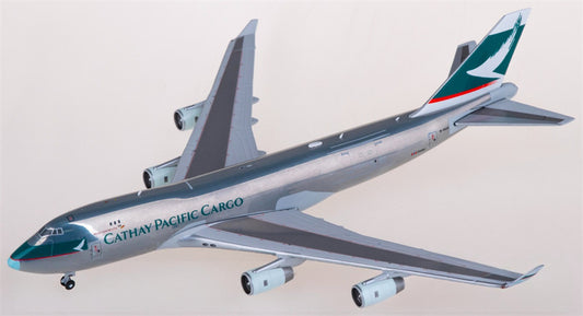 JC Wings Cathay Pacific Cargo Boeing 747-400F B-HUO 1:400 Aircraft Pre-built  Airliner Model Display