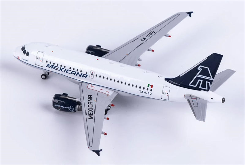 NG Models 1:400 Mexicana Airbus A318-100 XA-UBQ  DIECAST Model