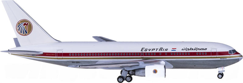 AeroClassics EgyptAir Boeing 767-200 SU-GAJ 1:400 Diecast Model view 3