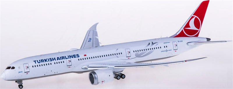 JC Wings 1:400 Turkish Airlines Boeing 787-9 TC-LLA Flaps down DIECAST Model