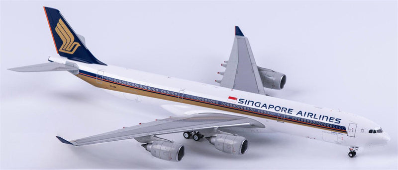 SQ Wings Singapore Airlines Airbus A340-500 9V-SGA 1:200 Diecast Model view 3