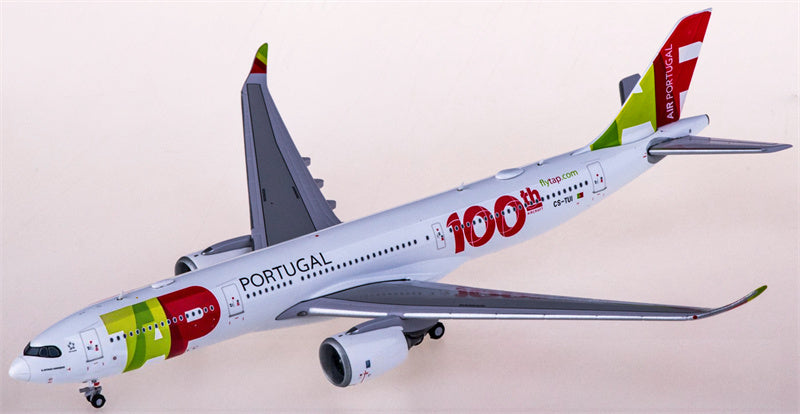 JC Wings TAP Portugal Airbus A330-900neo CS-TUI 100th 1:400 Diecast Model view 1