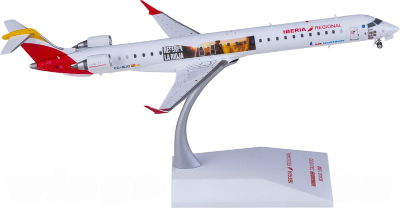 JC Wings Iberia Bombardier CRJ1000ER EC-MJO 1:200 Diecast Model view 2