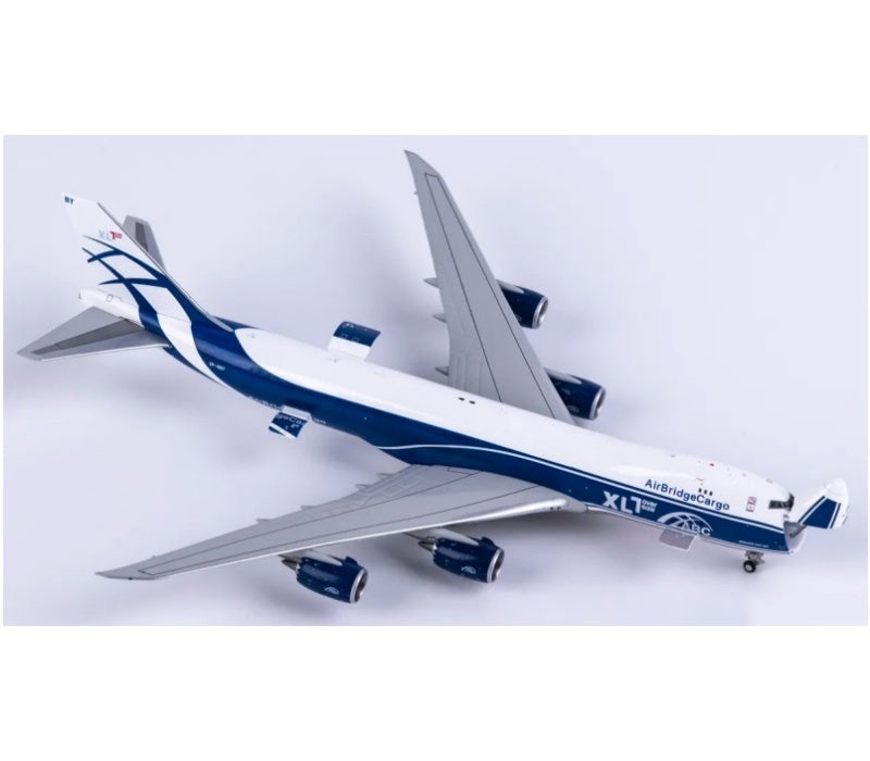 HX Models 1:400 Air Bridge Cargo Boeing 747-8F VP-BBY Interactive Series DIECAST Model
