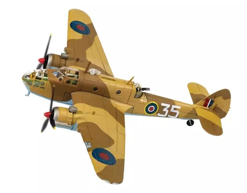 CORGI Bristol Beaufort MkIa EK979 '35' Middle East Check and Conversion Unit RAF Egypt 1944 1:72 Airplane Pre-built Model