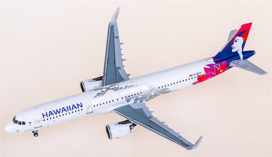NG Models 1:400 Hawaiian Airlines Airbus A321neo N228HA Model