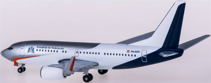 Herpa Netherlands Government for Boeing 737-700BBJ PH-GOV 1:500 Airplane Pre-built  Airliner Model Display