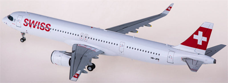 JC Wings Swiss Airbus A321neo HB-JPB 1:200 Diecast Model view 2